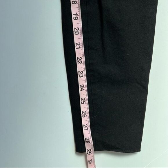 Theory Adalwen Jetty Black Slacks Size 6 - Picture 6 of 9